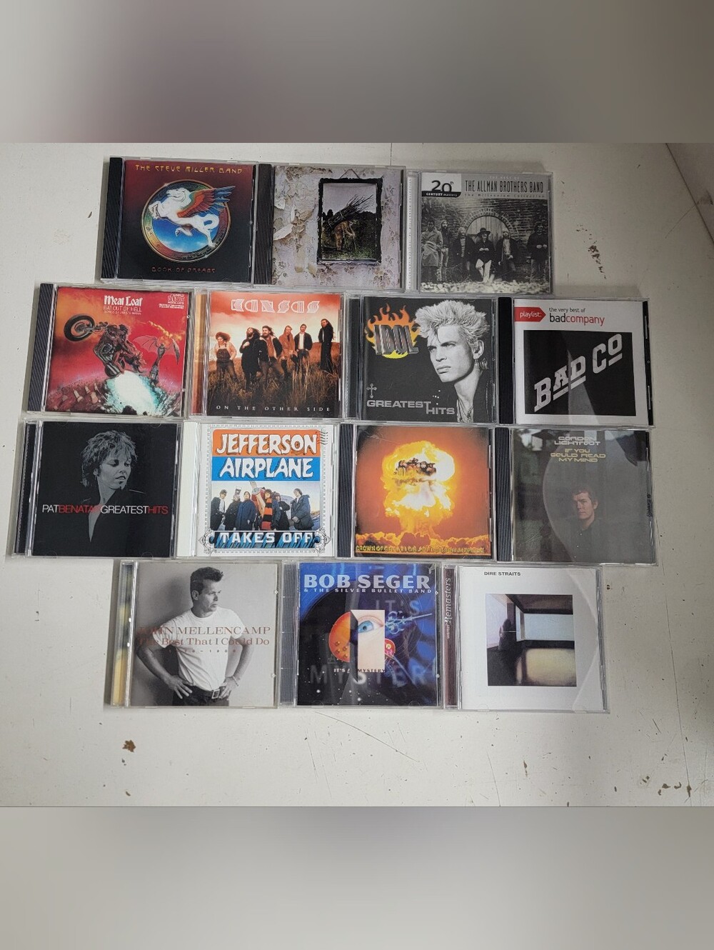 Assorted Rock Band CDs - 14